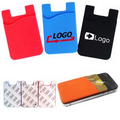 New Cell Phone Card Holder/Silicone Wallet Sleeve (3.25"x2.25")